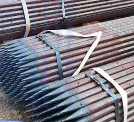 六盘水超前小导管预埋钢管出尖打孔焊倒刺无缝焊管厂